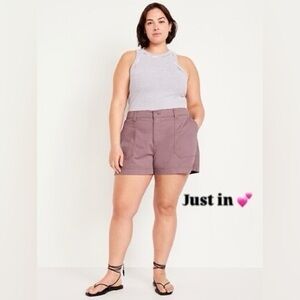 Old Navy Women's Dusty mauve Cargo Shorts